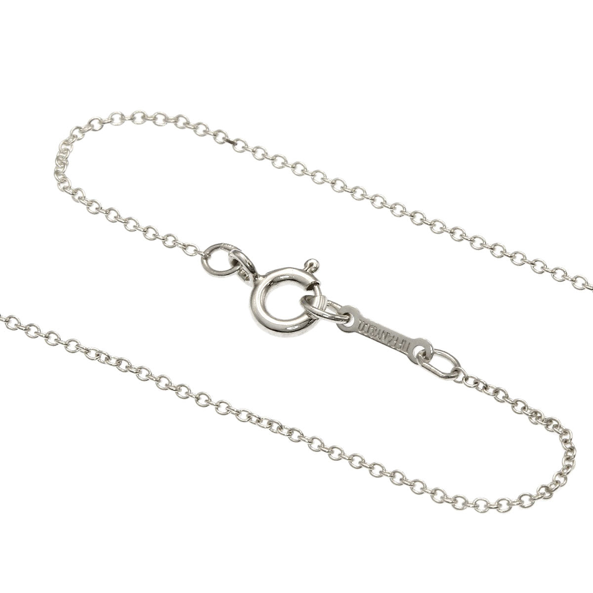 TIFFANY&Co. Bean Necklace Silver Ladies [Used]