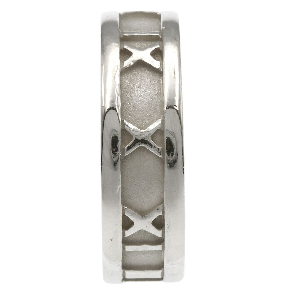 TIFFANY&Co. Atlas Ring Silver Ladies [Used]