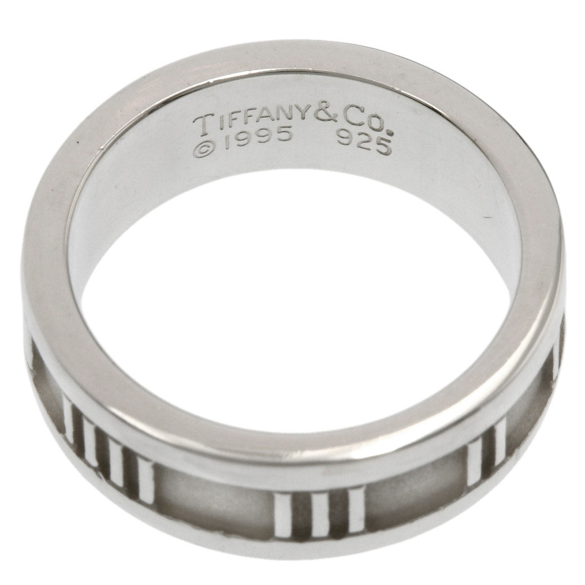 TIFFANY&Co. Atlas Ring Silver Ladies [Used]