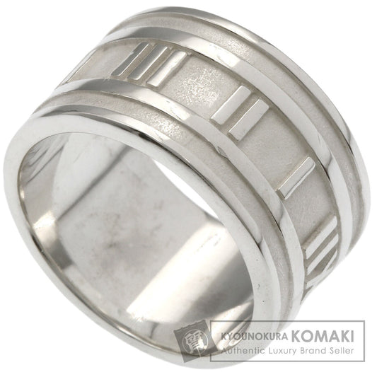 TIFFANY&Co. Atlas wide Ring Silver Ladies [Used]