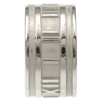 TIFFANY&Co. Atlas wide Ring Silver Ladies [Used]