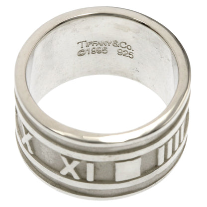 TIFFANY&Co. Atlas wide Ring Silver Ladies [Used]