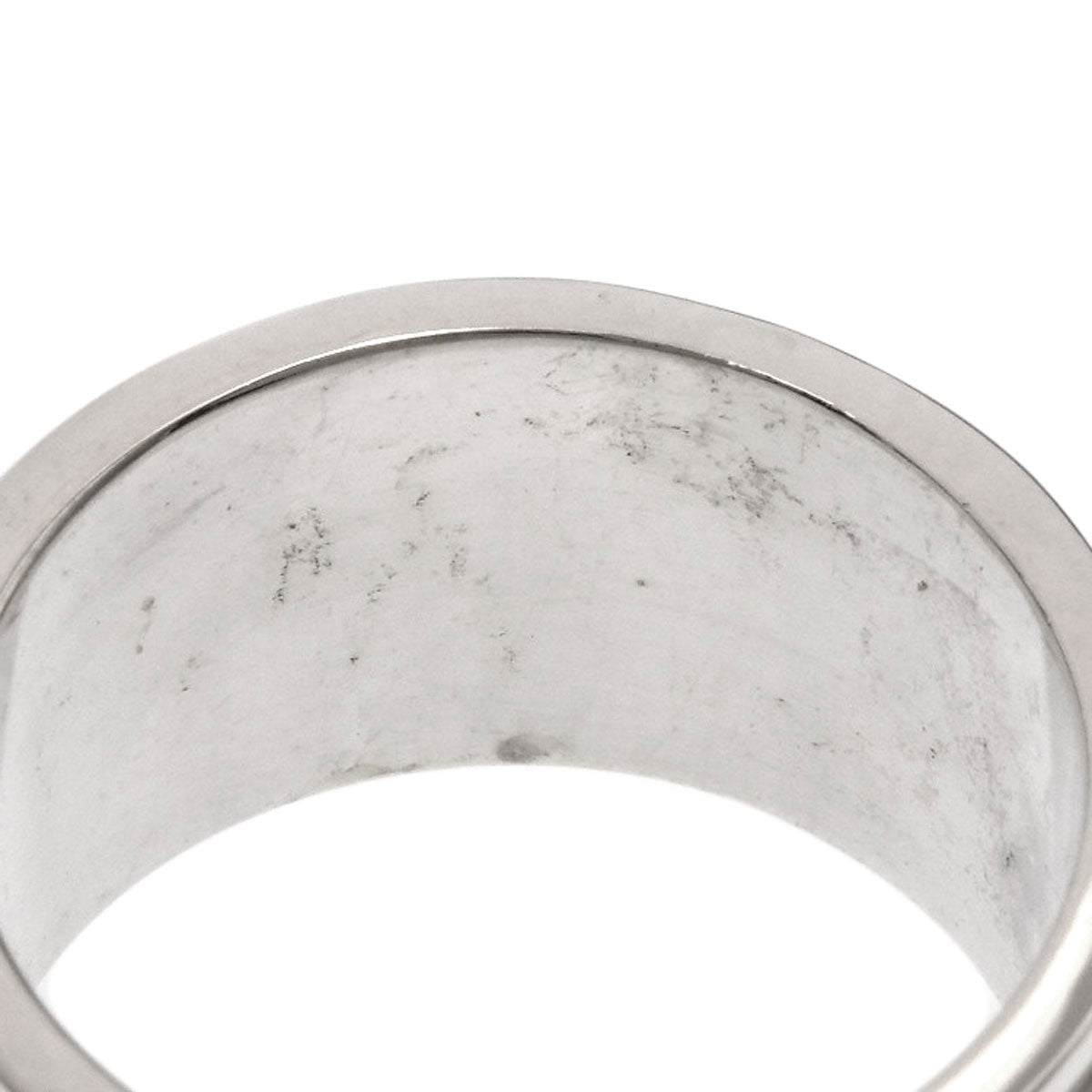 TIFFANY&Co. Atlas wide Ring Silver Ladies [Used]