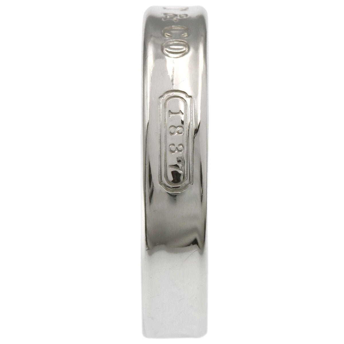 TIFFANY&Co. 1837 Narrow Ring Silver Ladies [Used]