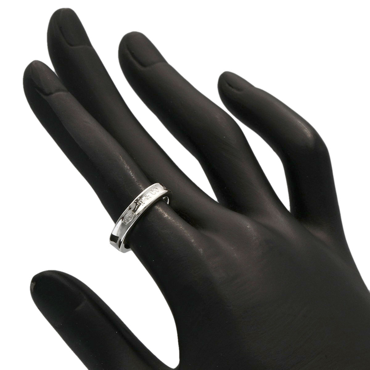 TIFFANY&Co. 1837 Narrow Ring Silver Ladies [Used]