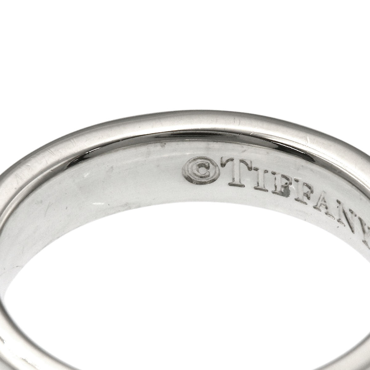 TIFFANY&Co. 1837 Narrow Ring Silver Ladies [Used]