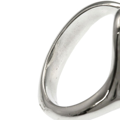 TIFFANY&Co. Open heart Ring Silver Ladies [Used]