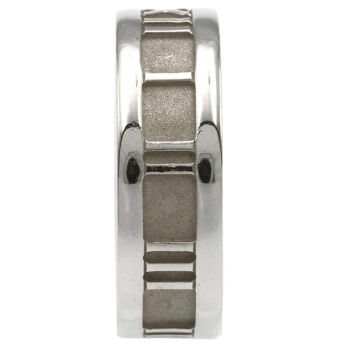 TIFFANY&Co. Atlas Ring Silver Ladies [Used]