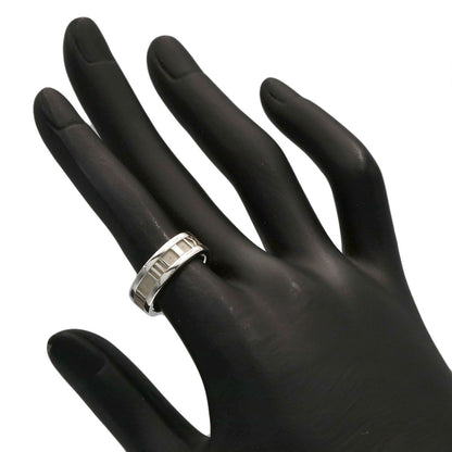 TIFFANY&Co. Atlas Ring Silver Ladies [Used]