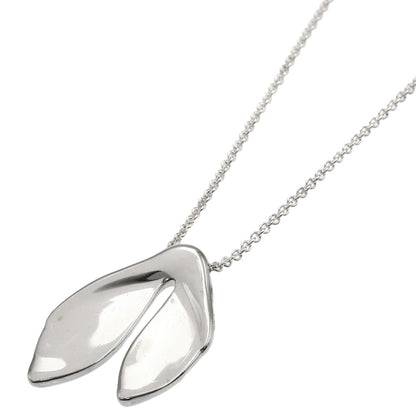 TIFFANY&Co. whale tail Necklace Silver Ladies [Used]
