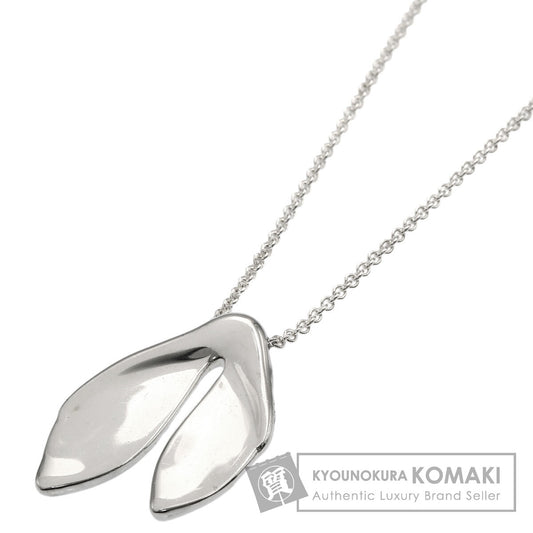 TIFFANY&Co. whale tail Necklace Silver Ladies [Used]