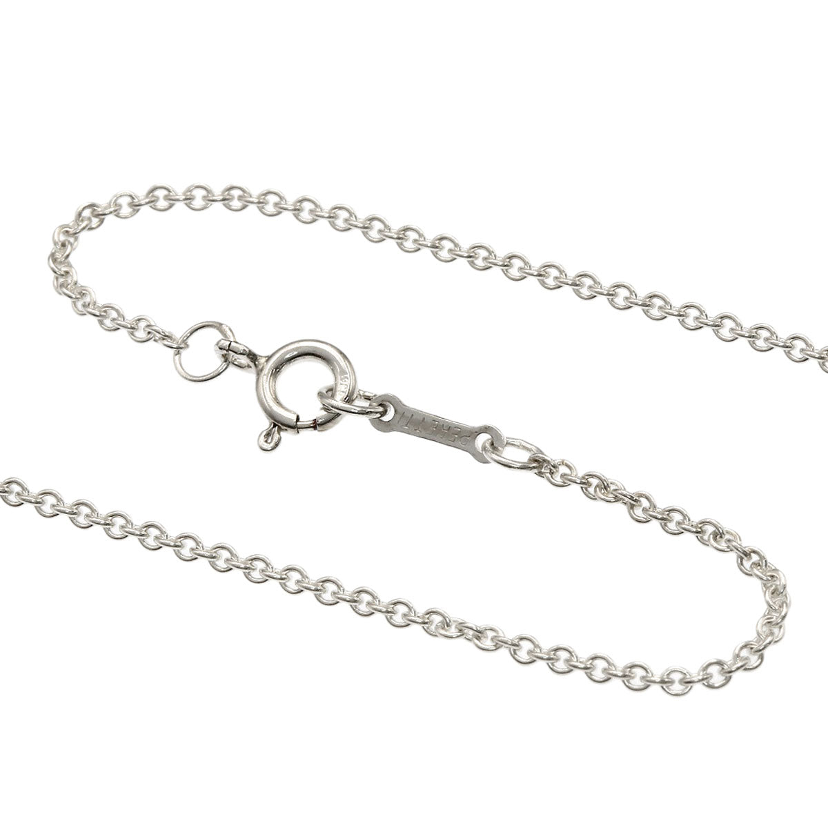 TIFFANY&Co. whale tail Necklace Silver Ladies [Used]