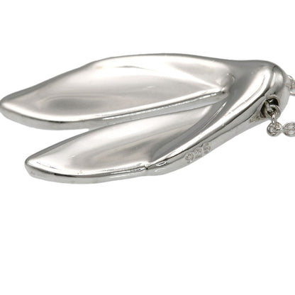 TIFFANY&Co. whale tail Necklace Silver Ladies [Used]