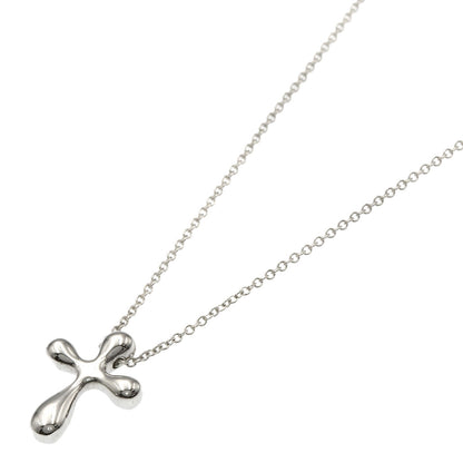 TIFFANY&Co. Small cross Necklace Silver Ladies [Used]