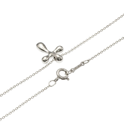 TIFFANY&Co. Small cross Necklace Silver Ladies [Used]