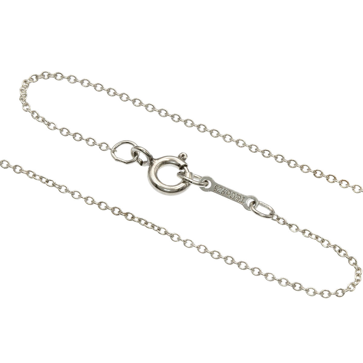 TIFFANY&Co. Small cross Necklace Silver Ladies [Used]