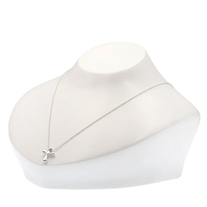 TIFFANY&Co. Small cross Necklace Silver Ladies [Used]
