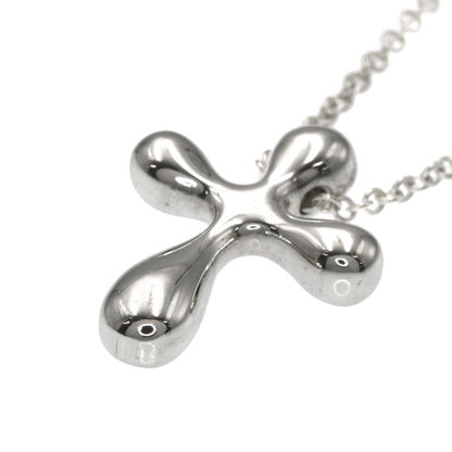 TIFFANY&Co. Small cross Necklace Silver Ladies [Used]
