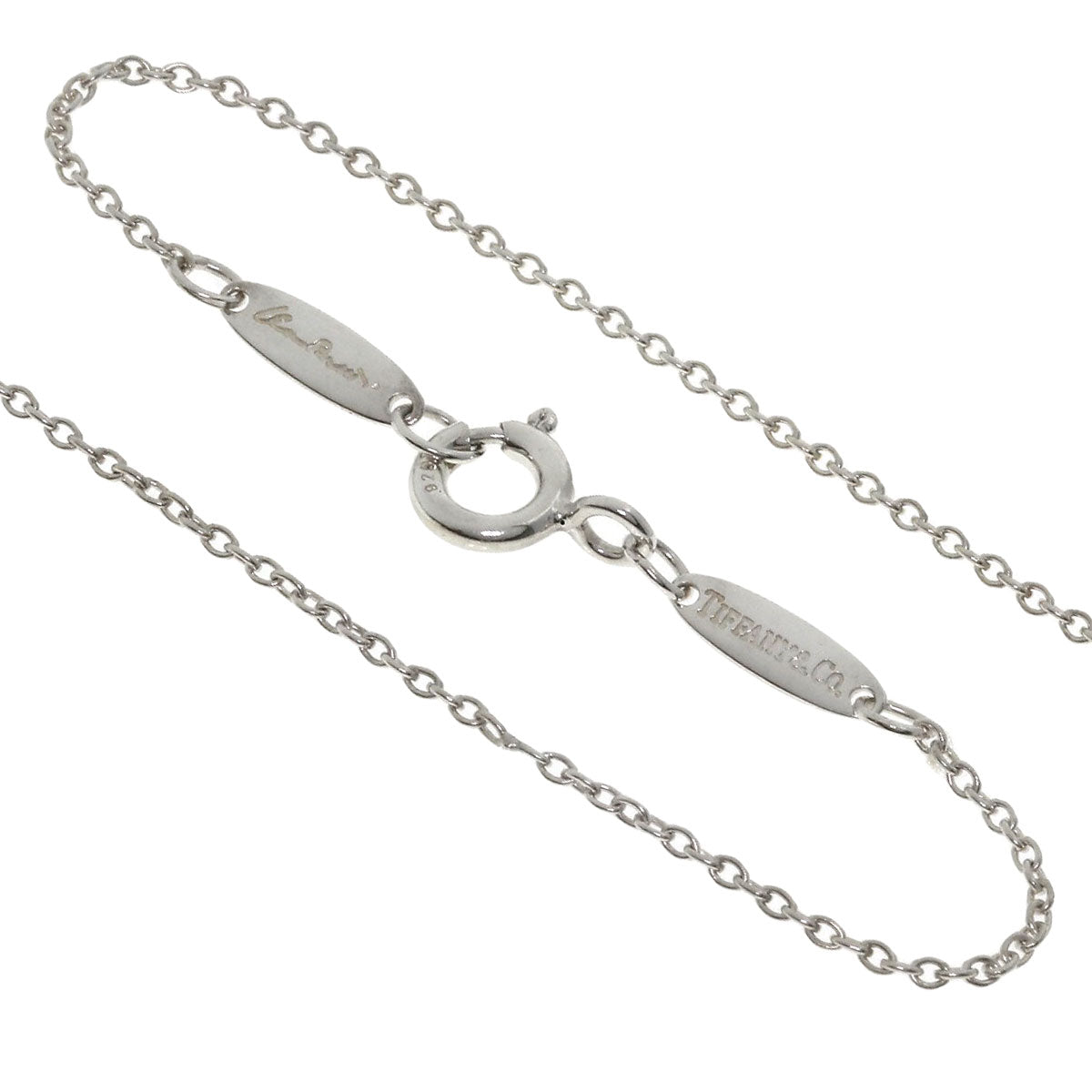 TIFFANY&Co. Apple Necklace Silver Ladies [Used]