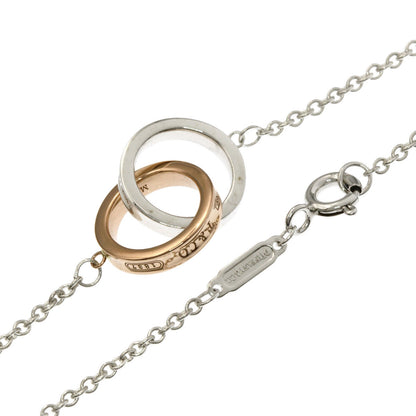 TIFFANY&Co. Interlocking Bracelet Silver rubet metalLadies [Used]