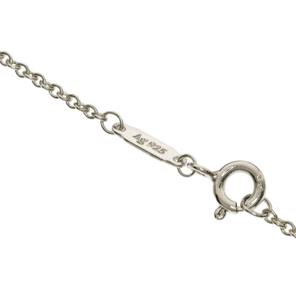 TIFFANY&Co. Interlocking Bracelet Silver rubet metalLadies [Used]