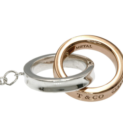 TIFFANY&Co. Interlocking Bracelet Silver rubet metalLadies [Used]
