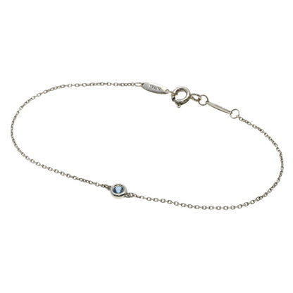 TIFFANY&Co. By The Yard Aquamarine Bracelet Silver Ladies [Used]