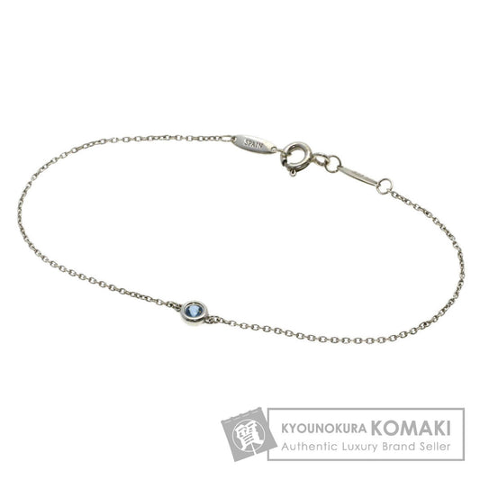 TIFFANY&Co. By The Yard Aquamarine Bracelet Silver Ladies [Used]
