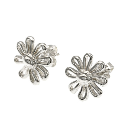 TIFFANY&Co. Daisy earring Silver 14KWGLadies [Used]