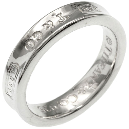TIFFANY&Co. 1837 Narrow Ring Silver Ladies [Used]