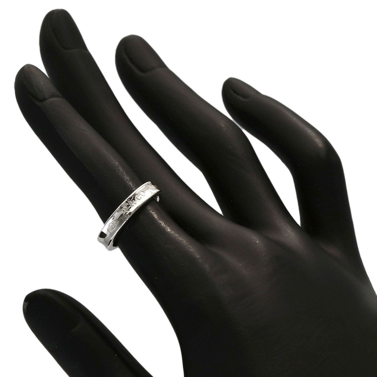 TIFFANY&Co. 1837 Narrow Ring Silver Ladies [Used]