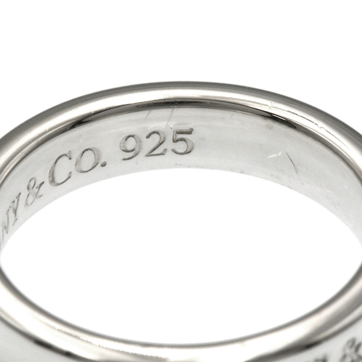 TIFFANY&Co. 1837 Narrow Ring Silver Ladies [Used]