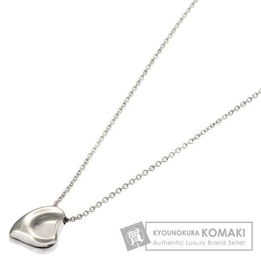 TIFFANY&Co. Full heart Necklace Silver Ladies [Used]