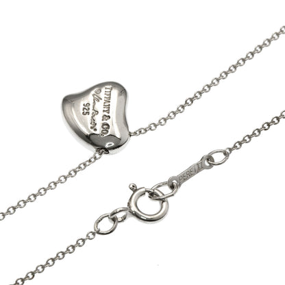 TIFFANY&Co. Full heart Necklace Silver Ladies [Used]