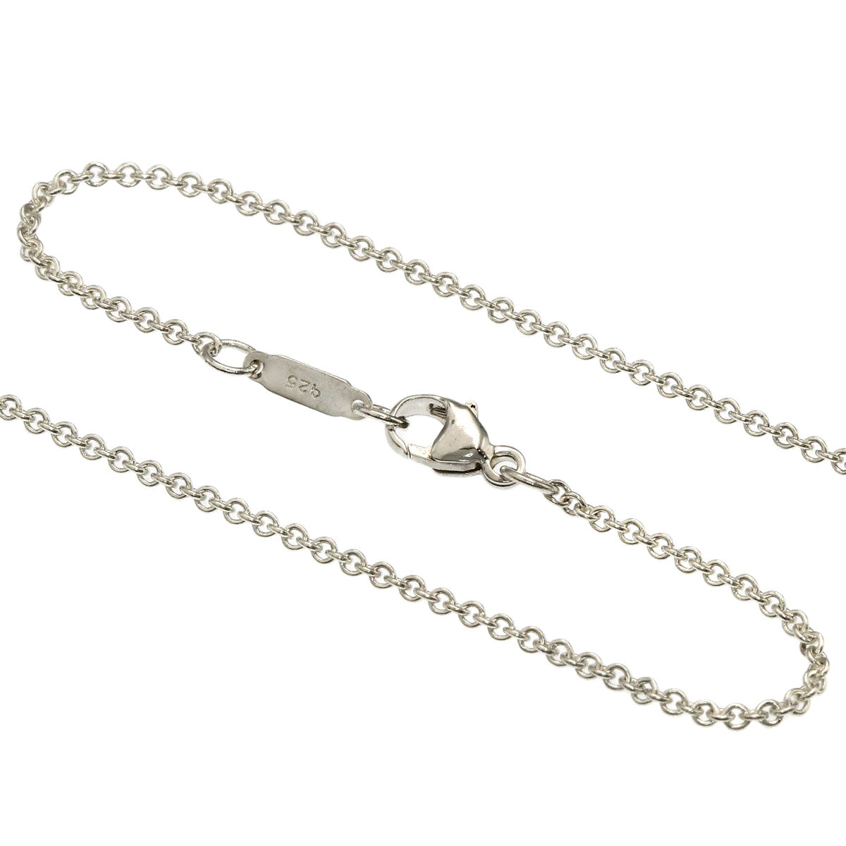TIFFANY&Co. 1837 Oval Loop Necklace Silver Ladies [Used]
