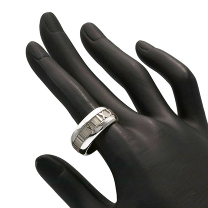 TIFFANY&Co. Atlas Ring Silver Ladies [Used]