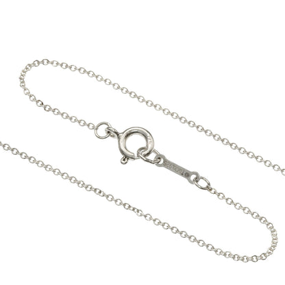 TIFFANY&Co. Heart cross Necklace Silver Ladies [Used]