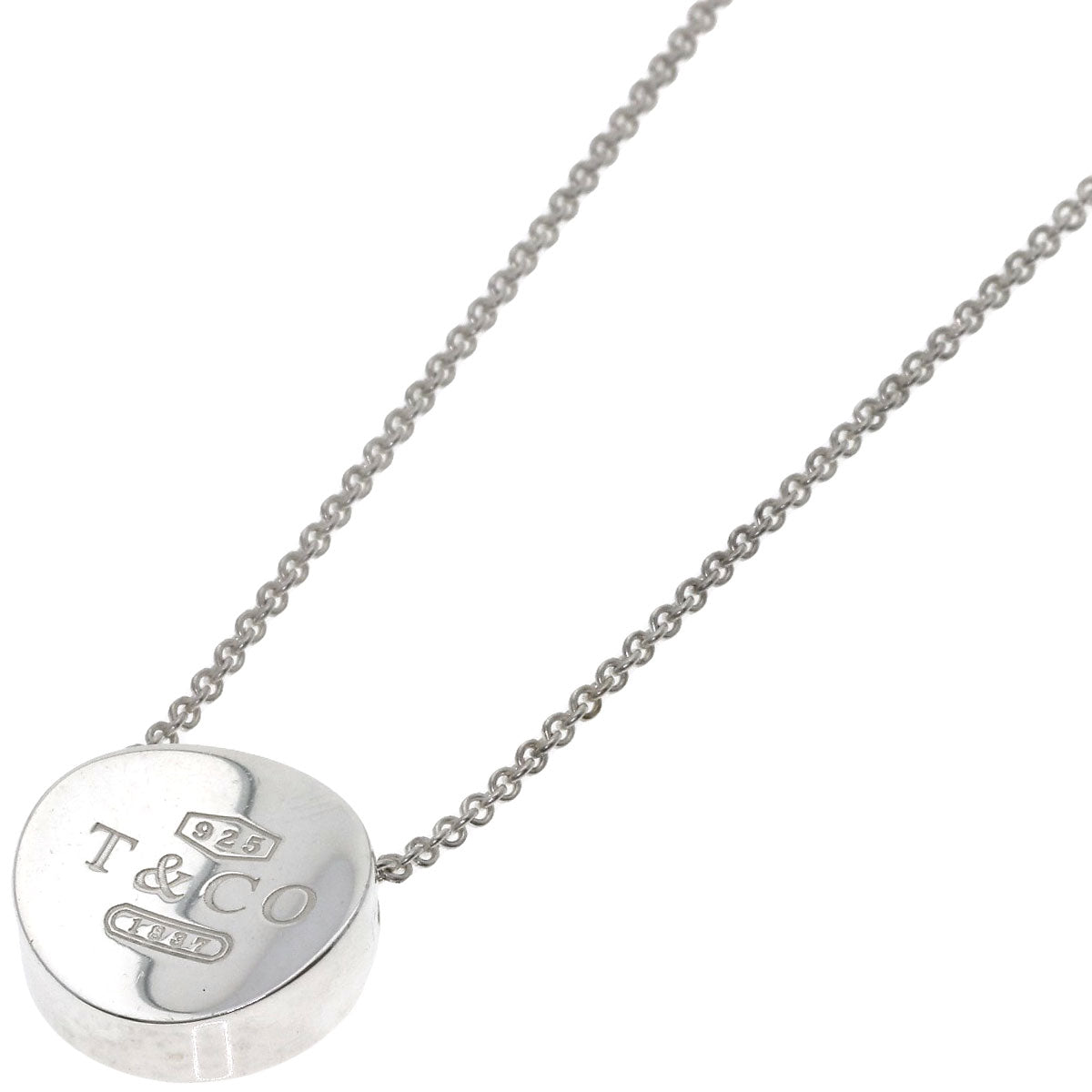 TIFFANY&Co. 1837 rounds Necklace Silver Ladies [Used]