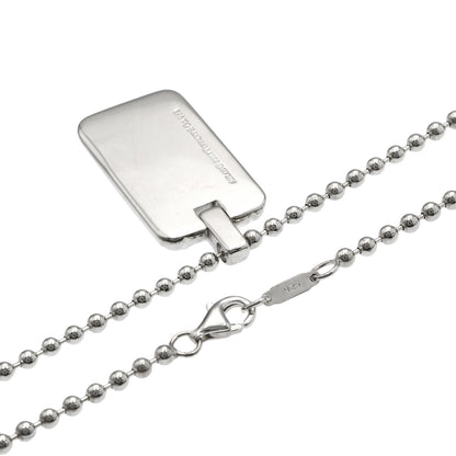 TIFFANY&Co. Atlas tag Necklace Silver Ladies [Used]