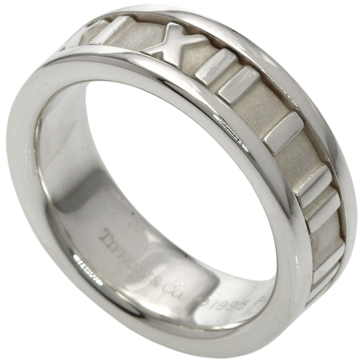 TIFFANY&Co. Atlas Ring Silver Ladies [Used]