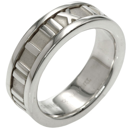 TIFFANY&Co. Atlas Ring Silver Ladies [Used]