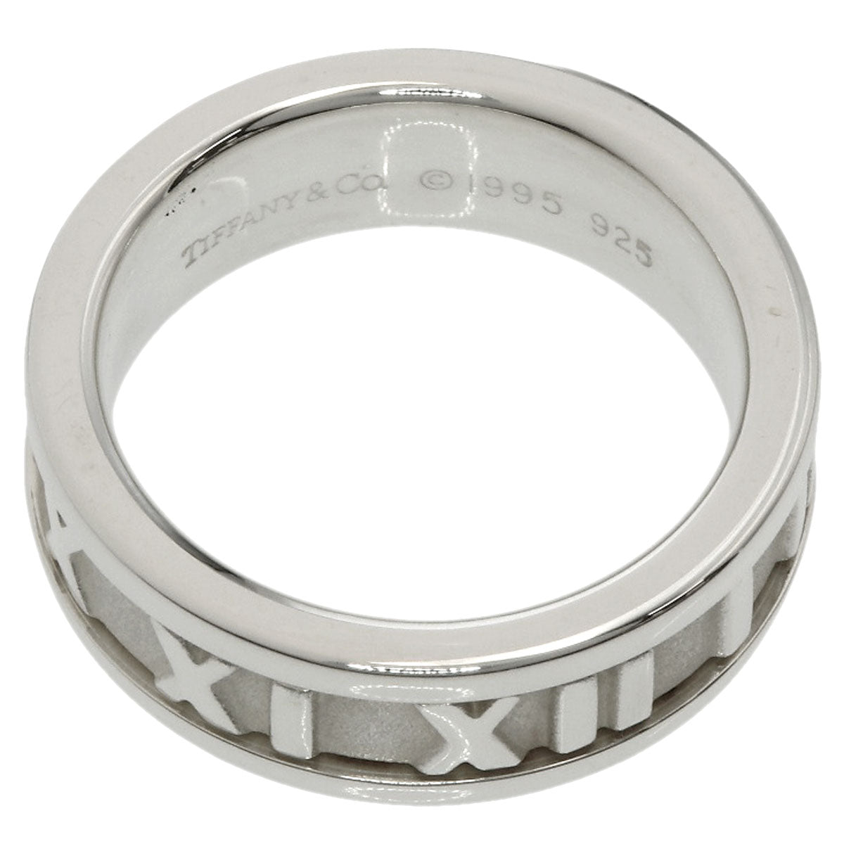 TIFFANY&Co. Atlas Ring Silver Ladies [Used]