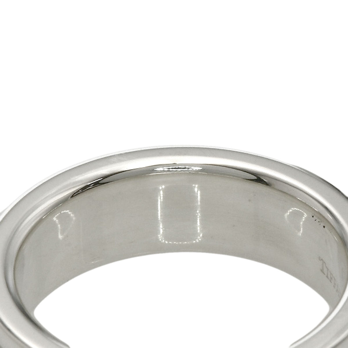 TIFFANY&Co. Atlas Ring Silver Ladies [Used]