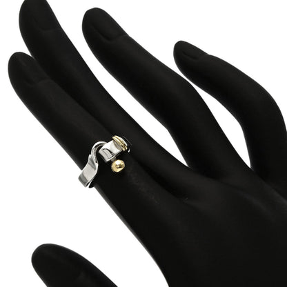 TIFFANY&Co. Hook & Eye Ring Silver 18K Yellow GoldLadies [Used]