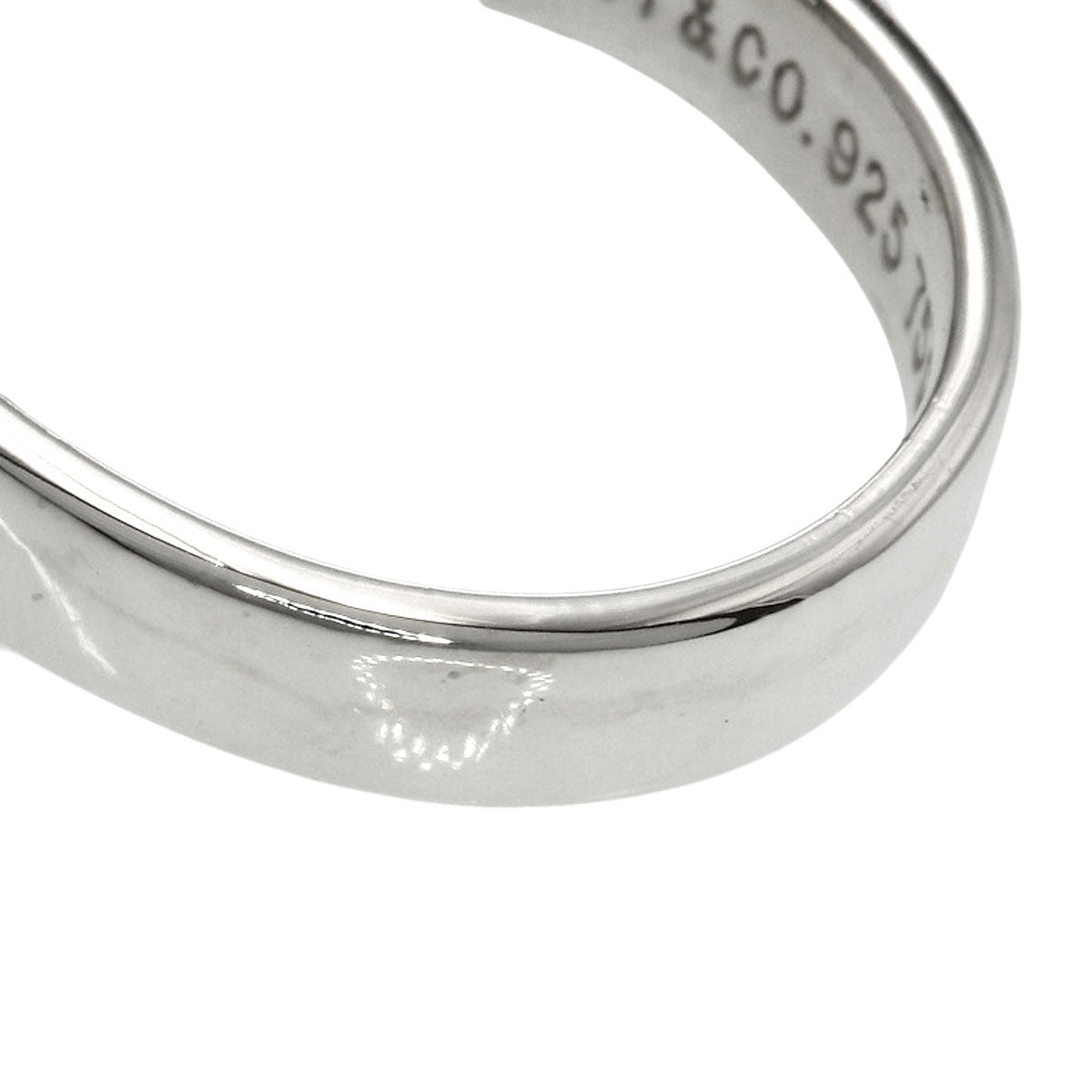 TIFFANY&Co. Hook & Eye Ring Silver 18K Yellow GoldLadies [Used]