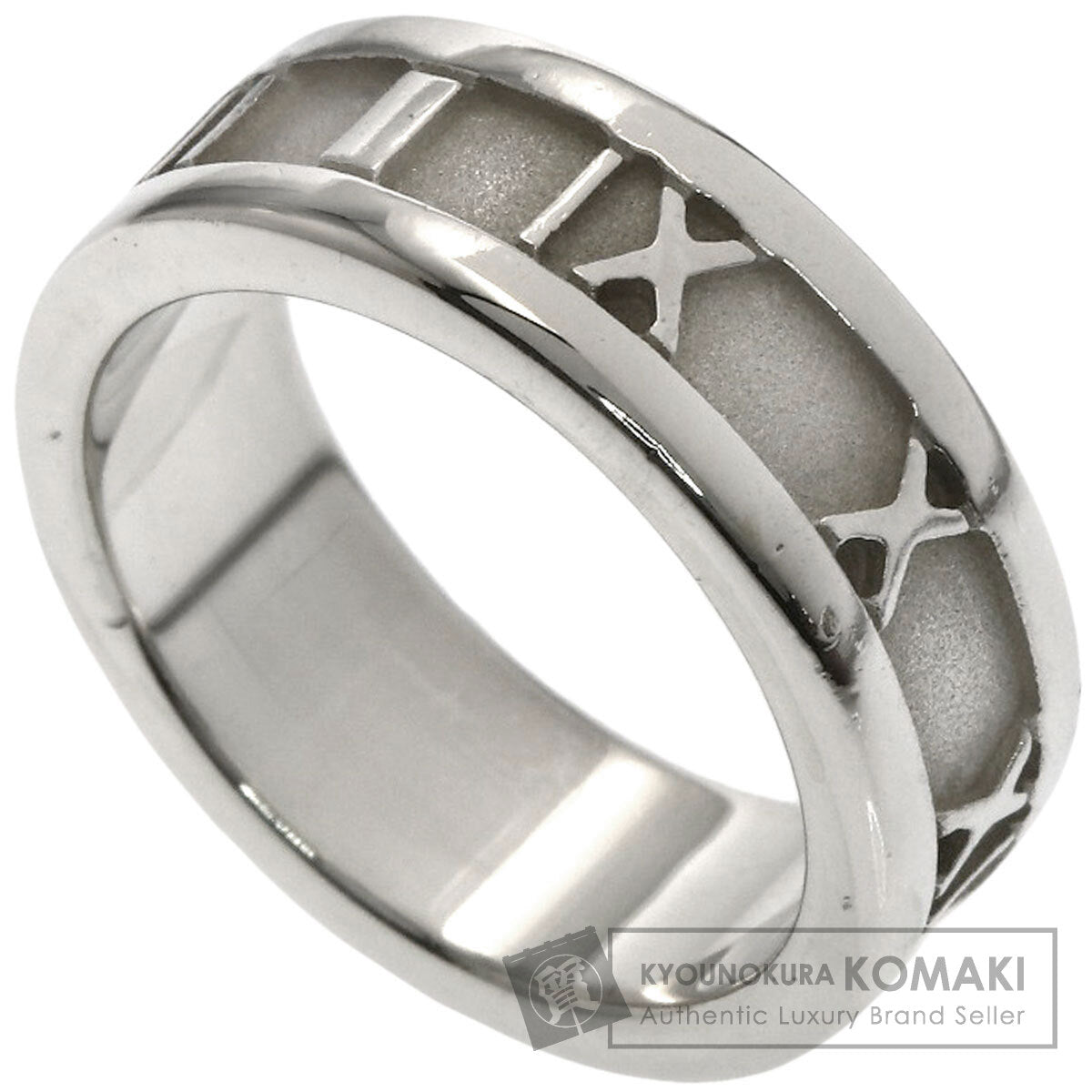 TIFFANY&Co. Atlas Ring Silver Ladies [Used]