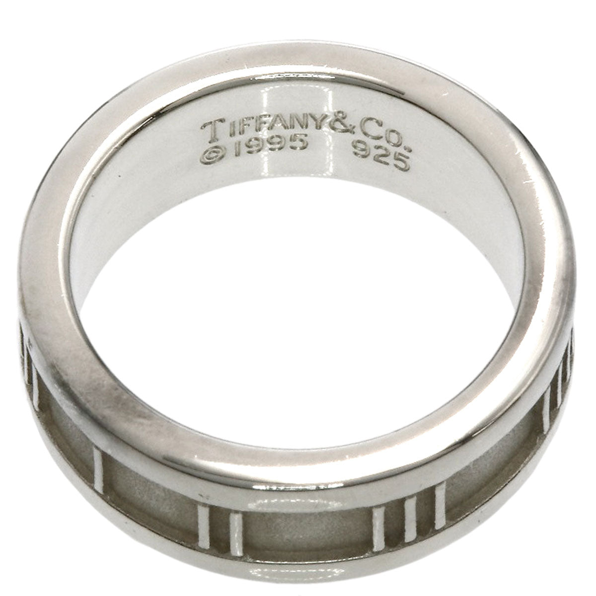TIFFANY&Co. Atlas Ring Silver Ladies [Used]