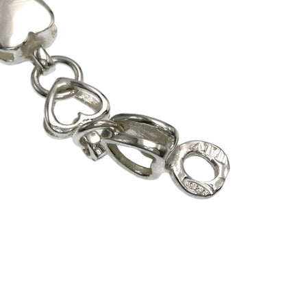 TIFFANY&Co. Puff heart Necklace Silver Ladies [Used]