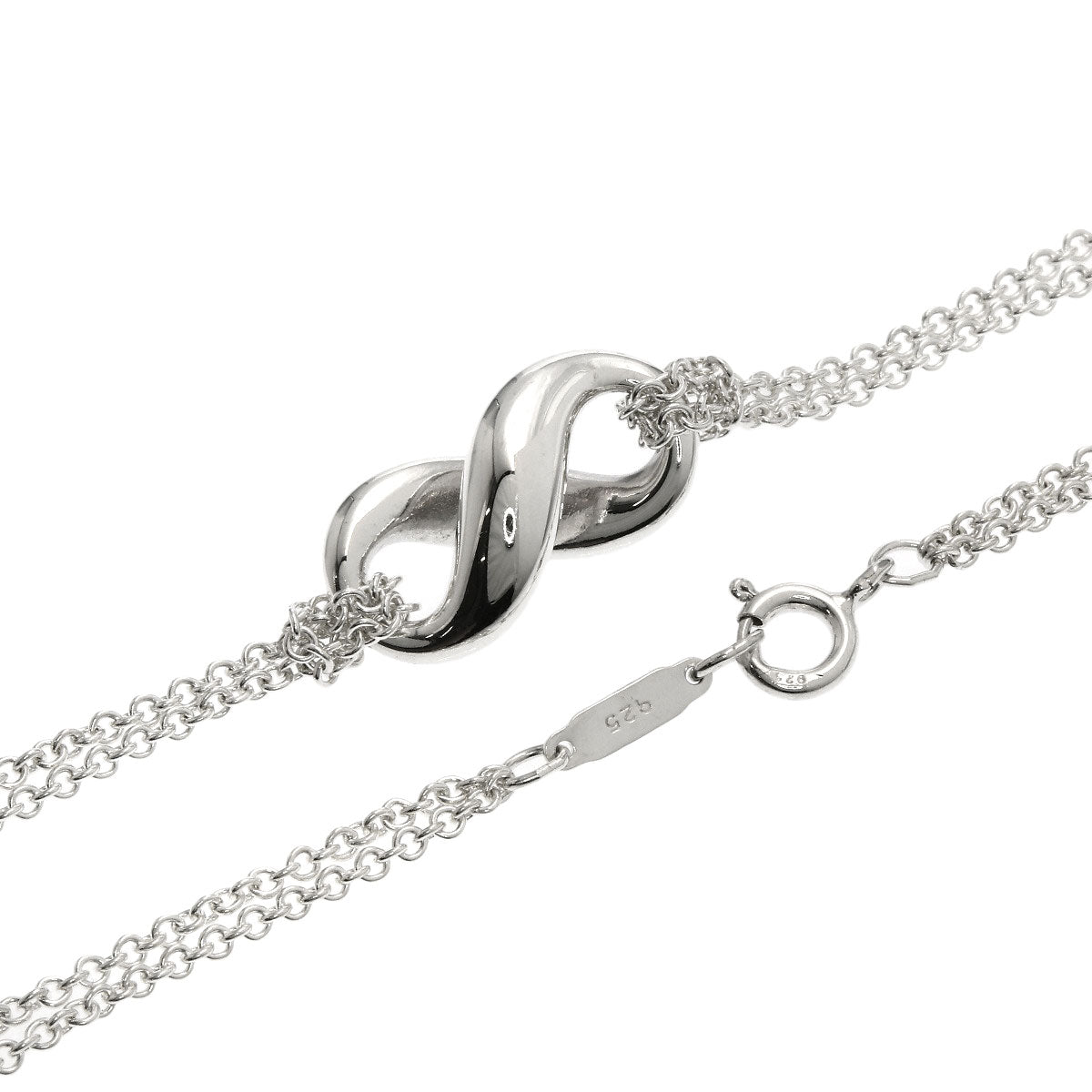 TIFFANY&Co. Figure Eight Necklace Silver Ladies [Used]