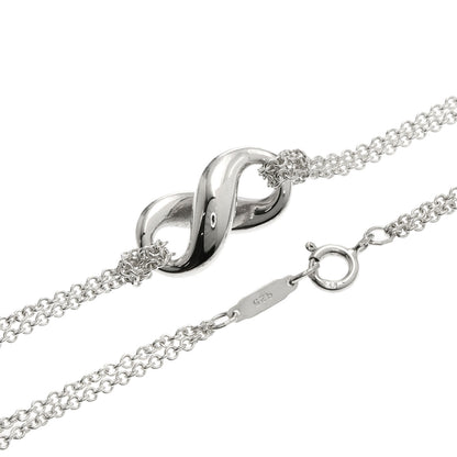 TIFFANY&Co. Figure Eight Necklace Silver Ladies [Used]
